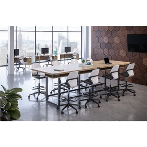 MRS12 - Mirella 12' Conference Table, Sitting Height by Safco