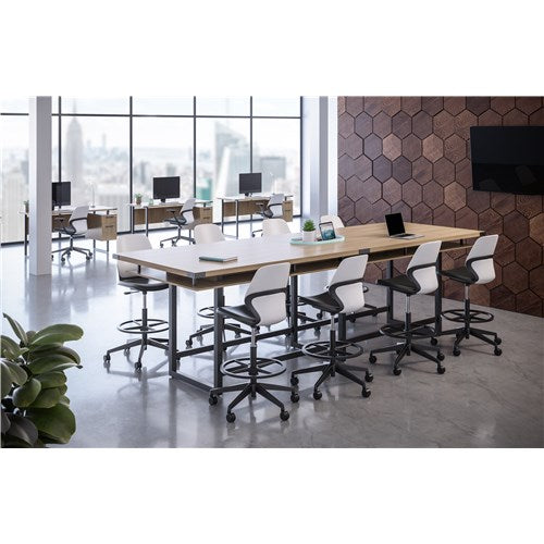MRS12 - Mirella 12' Conference Table, Sitting Height by Safco