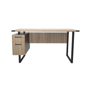 5513 - Mirella Soho Desk with Built in Pedestal by Safco