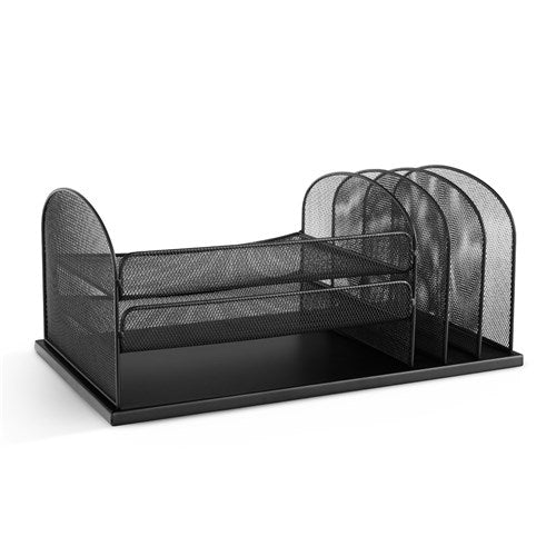 3254 - Onyx Mesh Combination Desk Organizer by Safco