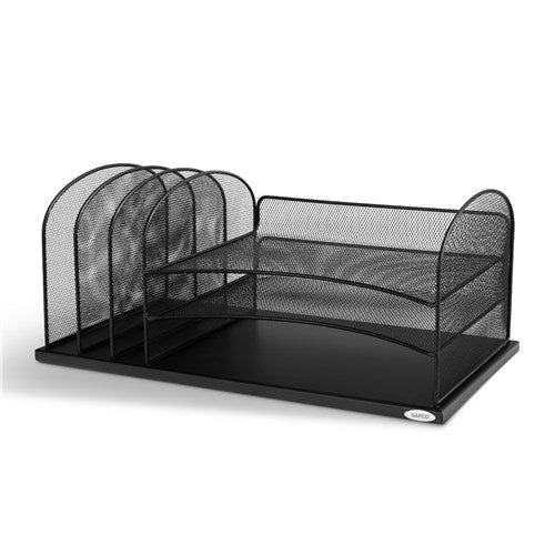 3254 - Onyx Mesh Combination Desk Organizer by Safco