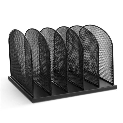 3256 - Onyx Mesh Upright Sections Desk Organizer by Safco