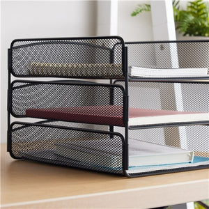 3271 - Onyx Triple Tray  by Safco