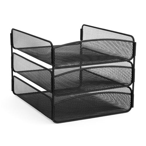 3271 - Onyx Triple Tray  by Safco