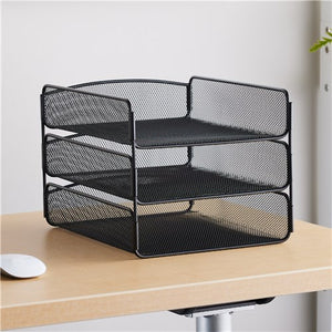 3271 - Onyx Triple Tray  by Safco