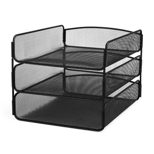 3271 - Onyx Triple Tray  by Safco