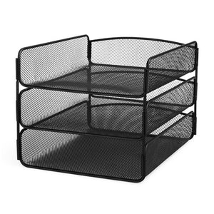 3271 - Onyx Triple Tray  by Safco