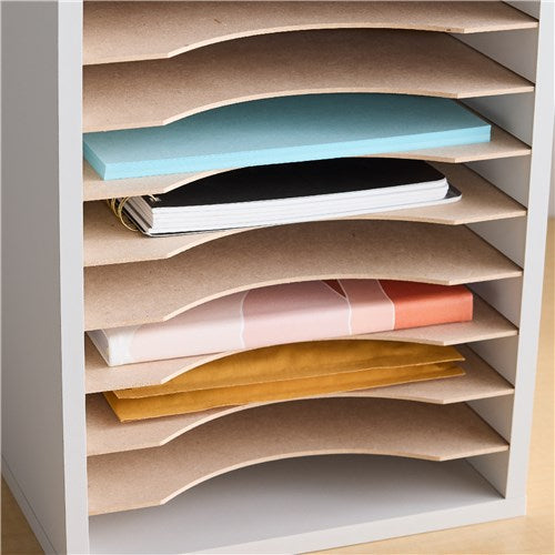 9419 - Vertical Desk Top Sorter - 11 Compartment by Safco