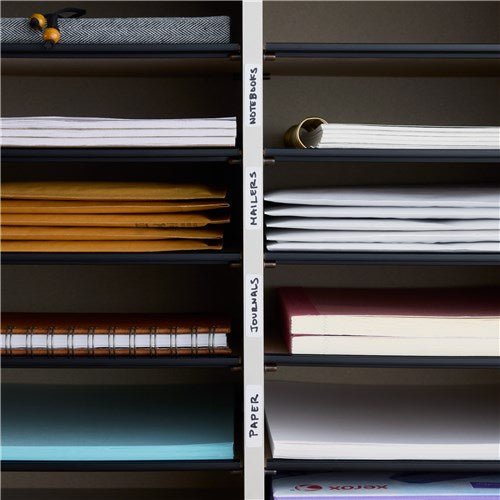 9420 - Wood Adjustable Literature Organizer - 12 Compartment by Safco