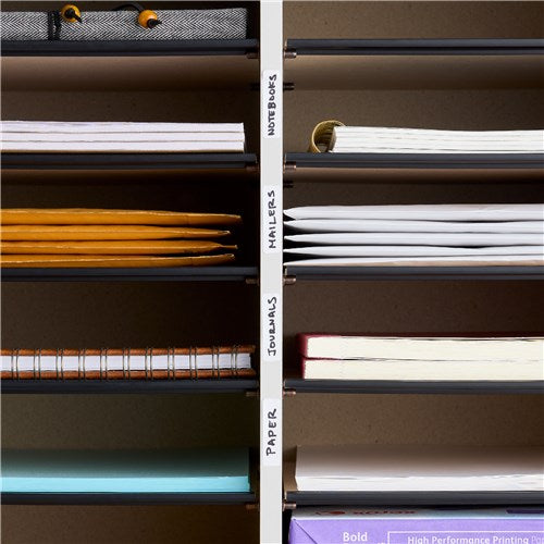 9422 - Wood Adjustable Literature Organizer, 16 Compartment by Safco