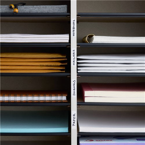 9424 - Wood Adjustable Literature Organizer, 36 Compartment by Safco