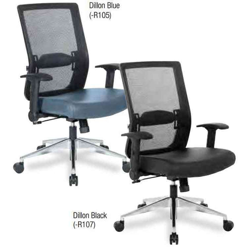 867A-1P91F2 - Space Black Matrix Back Office Chair w/Dillon Antimicrobial Seat by Office Star