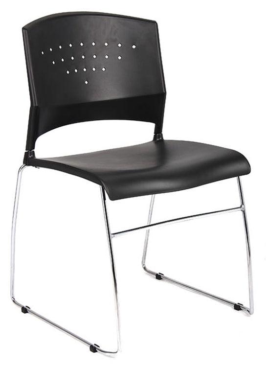 B1400-2 - Economical Stack Chair, Set of Two Chairs  by Boss