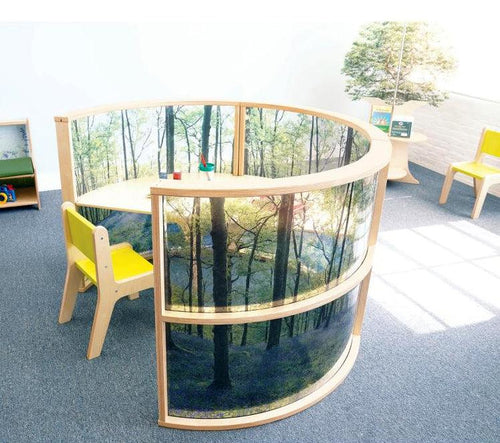WB0609 - Nature View Curved Divider Panel 36