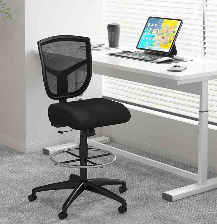 B16020 - Contract Mesh Drafting Stool  by Boss