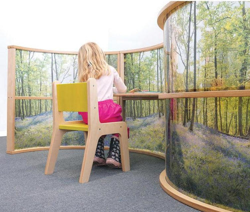 WB0609 - Nature View Curved Divider Panel 36
