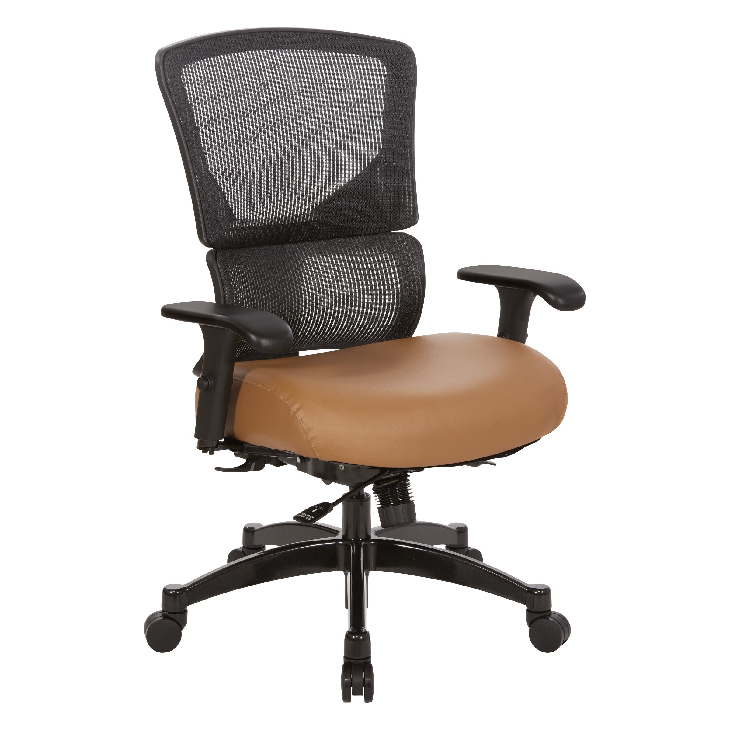 639-3T1763-D - Big & Tall Vertical Matrix Back Office Chair w/ Dillon Antimicrobial Seat