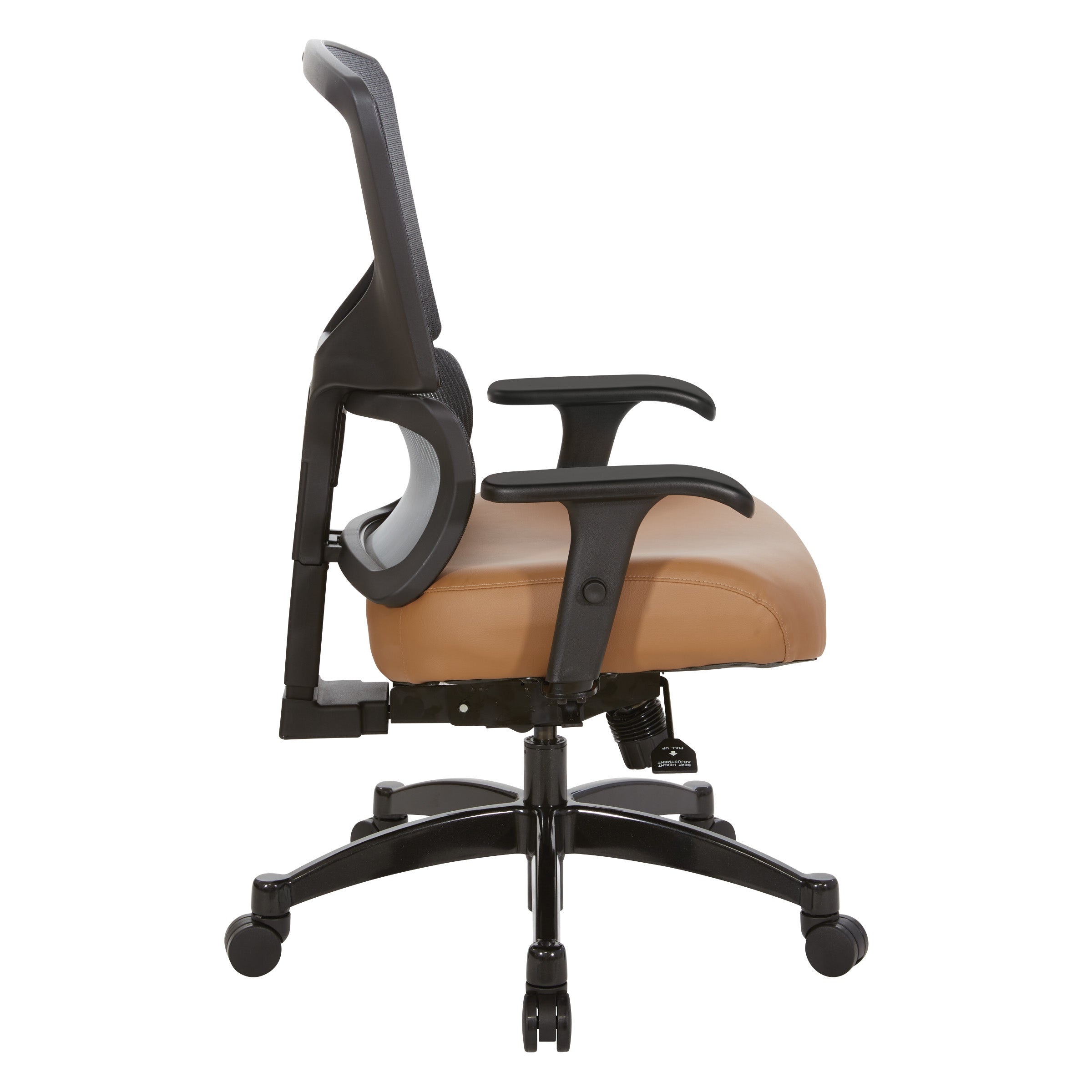 639-3T1763-D - Big & Tall Vertical Matrix Back Office Chair w/ Dillon Antimicrobial Seat