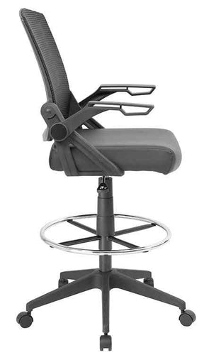 B16223 - Mesh Drafting Stool w/Flip Arms by Boss