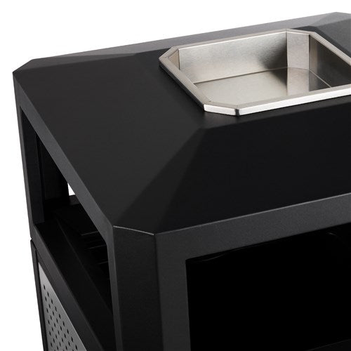 9933 - Evos™ Series Steel, Ash Urn, Side Open, 15 Gal by Safco