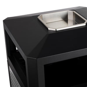 9935 - Evos™ Series Steel, Ash Urn, Side Open, 38 Gal by Safco