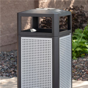 9935 - Evos™ Series Steel, Ash Urn, Side Open, 38 Gal by Safco