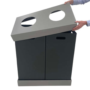 9794 - At-Your-Disposal® Recycling Center Double by Safco