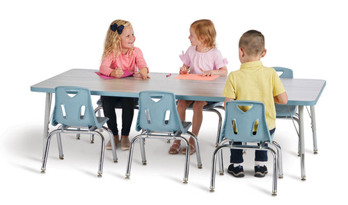 6473JC - Jonti-Craft Berries Adjustable Height Rectangle Activity Table - 30