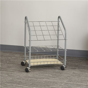 3091 - Tubular Steel Wire Roll File, 20 Compartment  2.75" sq. by Safco