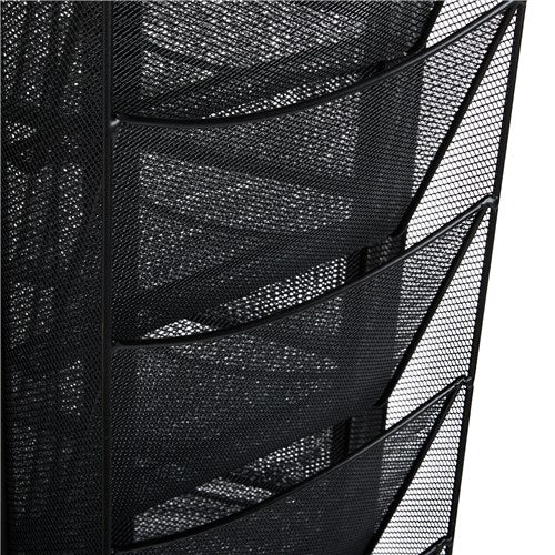 5577 - Onyx™ Rotating Mesh Magazine Stand, by Safco