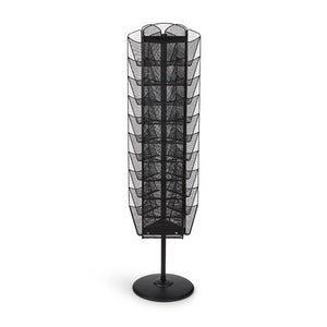 5577 - Onyx™ Rotating Mesh Magazine Stand, by Safco