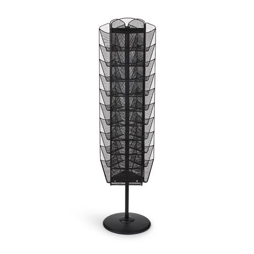 5577 - Onyx™ Rotating Mesh Magazine Stand, by Safco