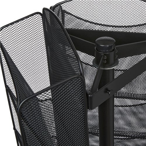 5577 - Onyx™ Rotating Mesh Magazine Stand, by Safco