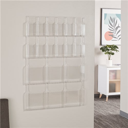 5600 - Reveal™ 6 Magazine and 12 Pamphlet Display by Safco