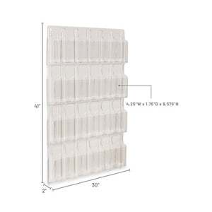 5601 - Reveal™ 24 Pamphlet Display by Safco