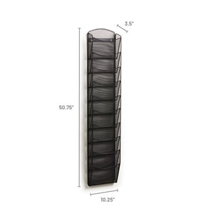 5579 - 10-Pocket Onyx™ Magazine Rack, by Safco