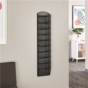 5579 - 10-Pocket Onyx™ Magazine Rack, by Safco