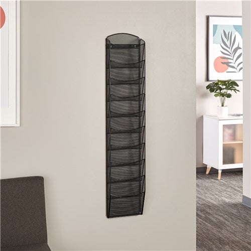 5579 - 10-Pocket Onyx™ Magazine Rack, by Safco
