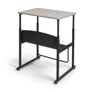 1201 - Safco AlphaBetter® 28" x 20" Adjustable-Height Stand-Up Desk