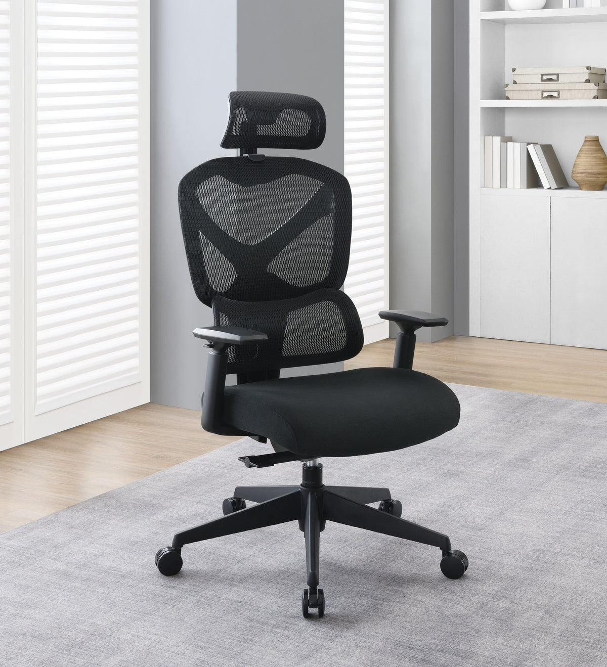OSP 71142HR Mesh Back Manager's Chair with Headrest
