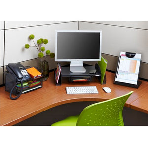 2159 - Onyx Mesh Monitor Stand by Safco