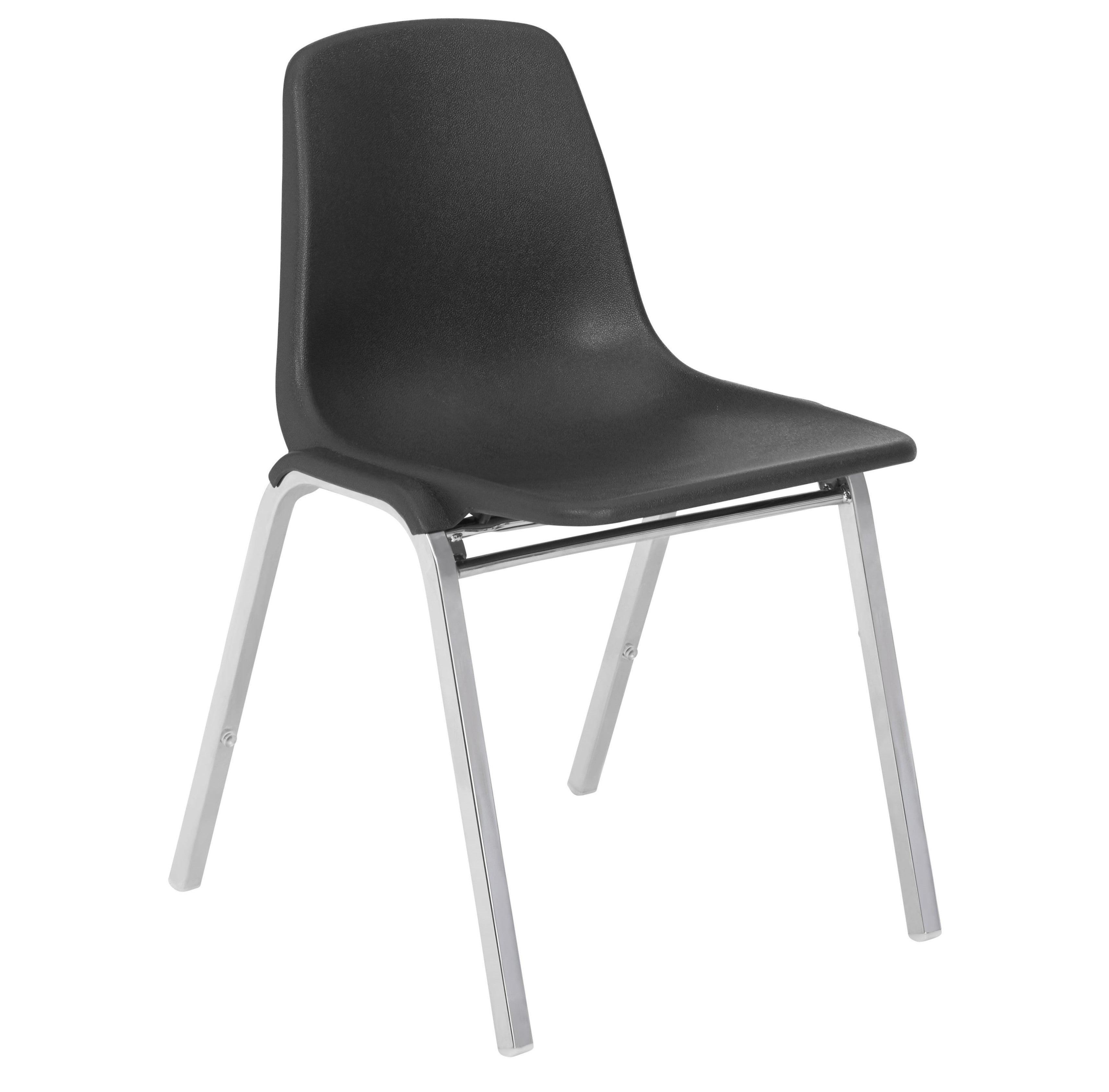 8100 - NPS 4 pack Poly Shell Stack Chair