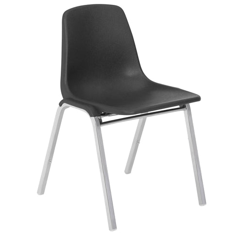 8100 - NPS 4 pack Poly Shell Stack Chair