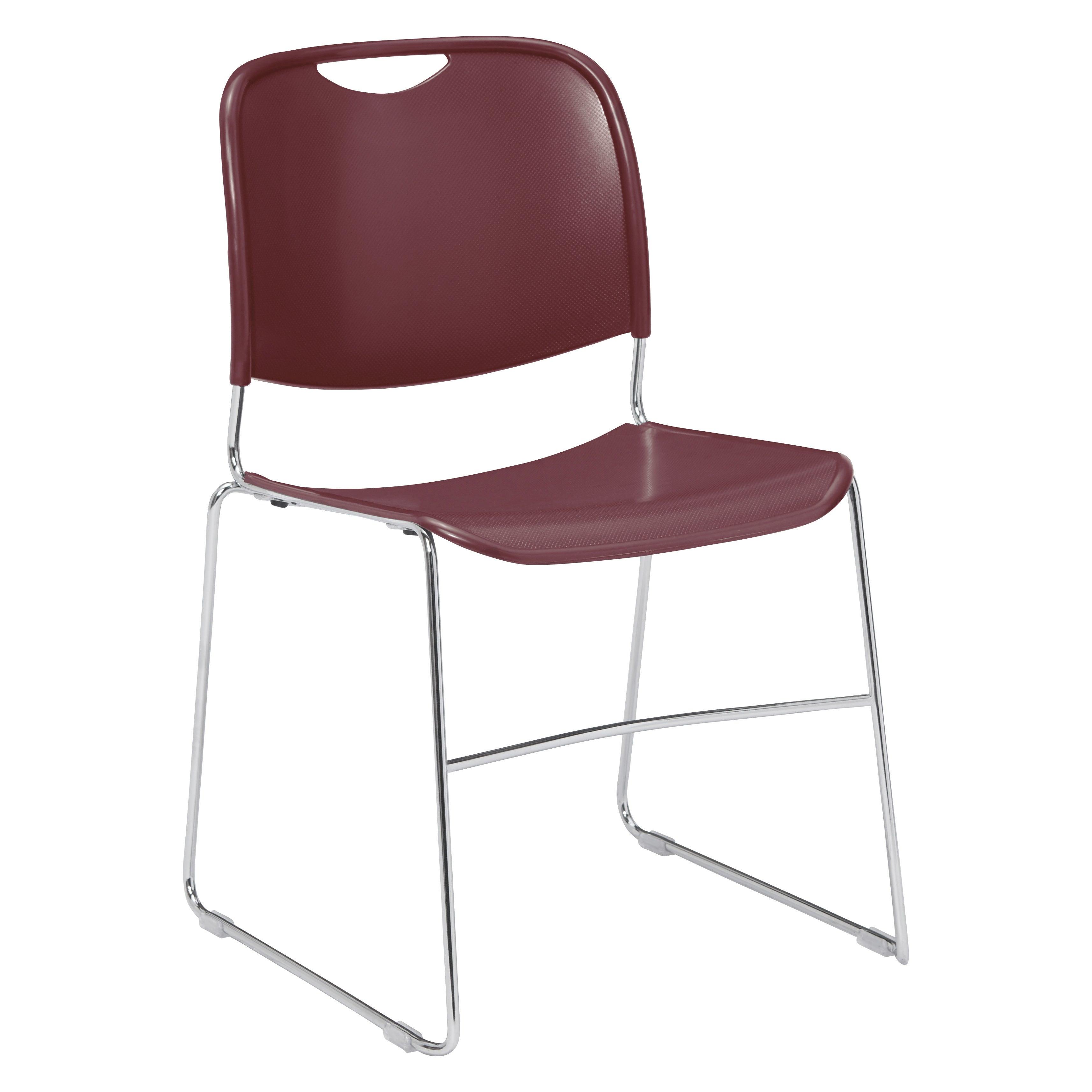 8500 - NPS 4 pack Ultra-Compact Plastic Stack Chair