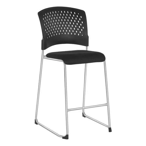 88657C23 - Tall Stacking Visitor's Chair w/ Ventilated Plastic Back (23 pack+dolly) by Office Star