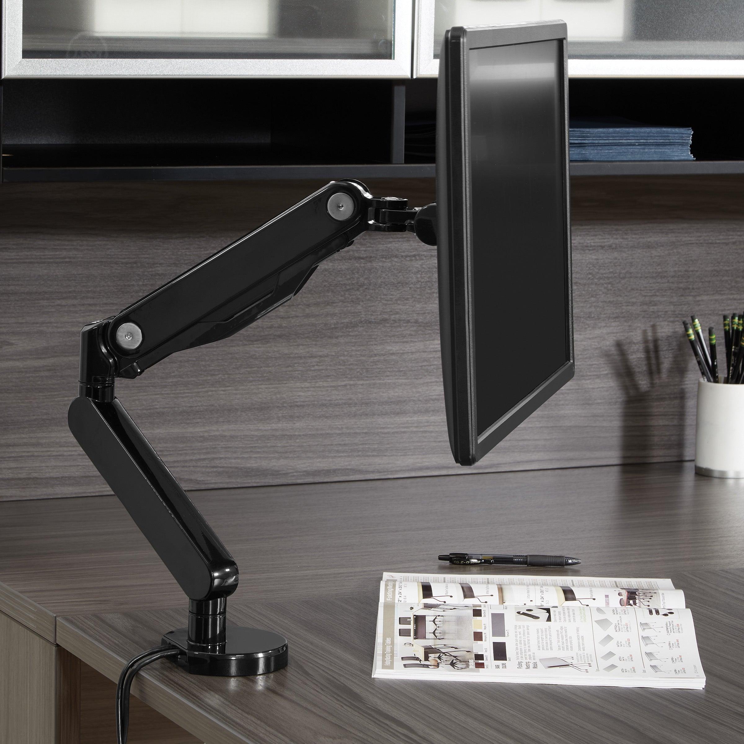 A2MAS1730 - Gas Assist Single Computer Monitor Arm by Office Star