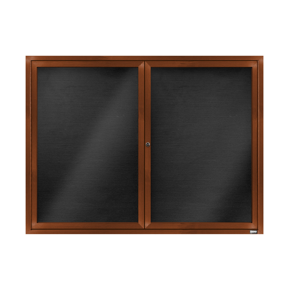 ADC3648R - Wood-Look Directory Cabinet, 2 Door by Aarco