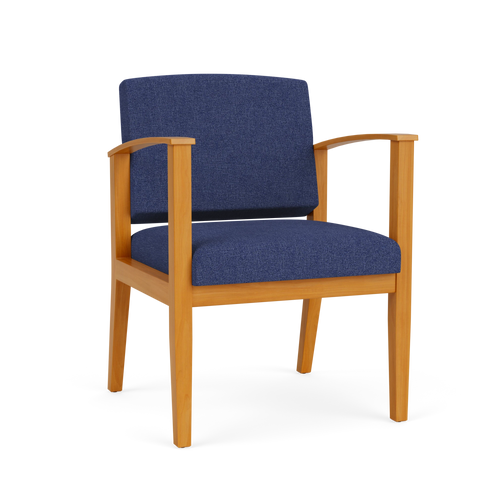 AW1101 - Amherst Wood Guest Chair by Lesro