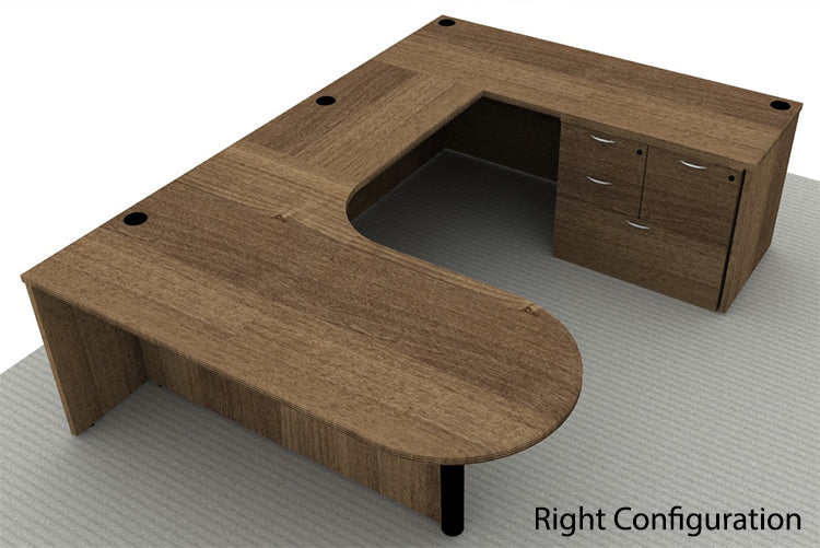 NAP-TYP18B - Napa Series 'U' Shape Corner Bullet Desk by OSP