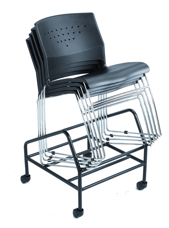 B1400 - Economical stack chair / Carton of 2  by Boss